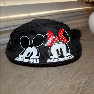 Disney Mickey and Minnie Kids Bag - Black and Red